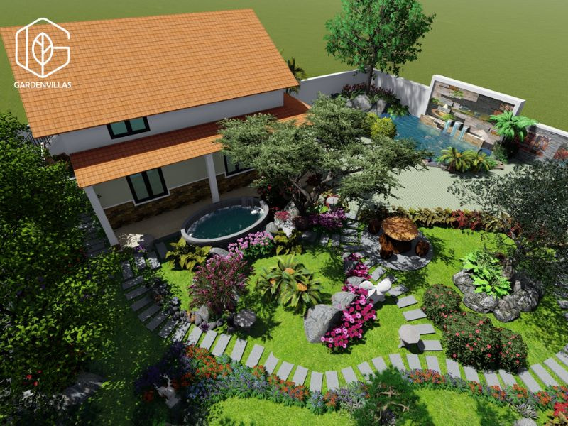 Thiết kế nhà vườn giá rẻ