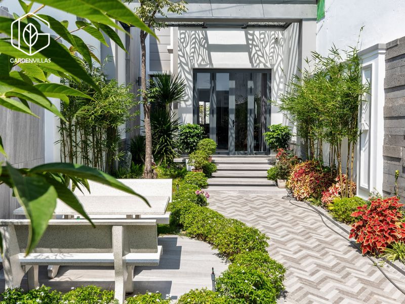 thiết kế nhà vườn 3 phòng ngủ