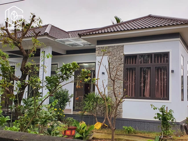 thiết kế nhà vườn 200m2