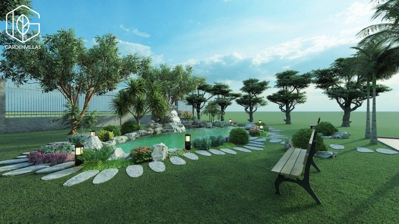 thiết kế cảnh quan nhà vườn