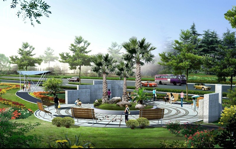 thiết kế cảnh quan nhà vườn