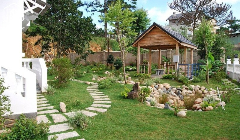thiết kế cảnh quan nhà vườn