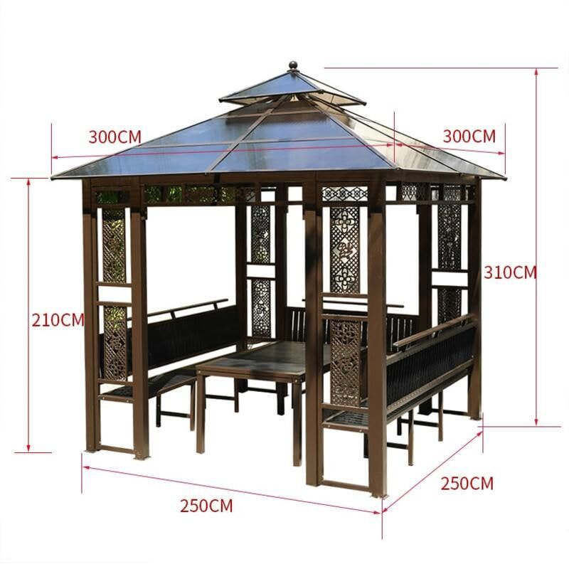 thiết kế nhà chòi trong sân vườn