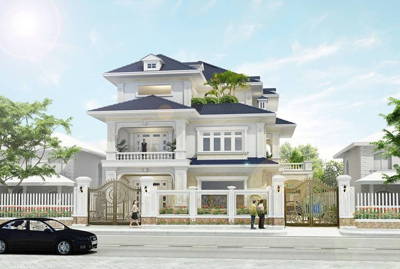 thiết kế nhà vườn 10x20m