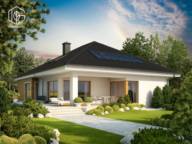 thiết kế nhà vườn 150.000m2