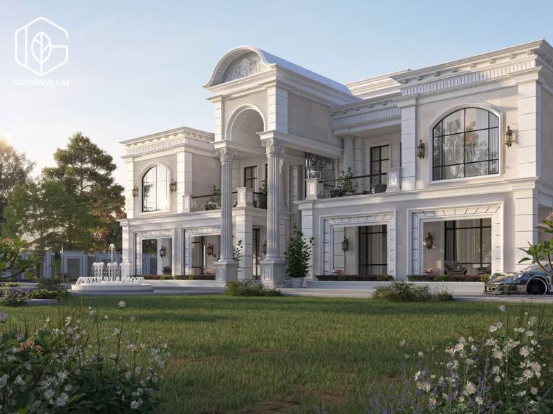 thiết kế nhà vườn 3000m2