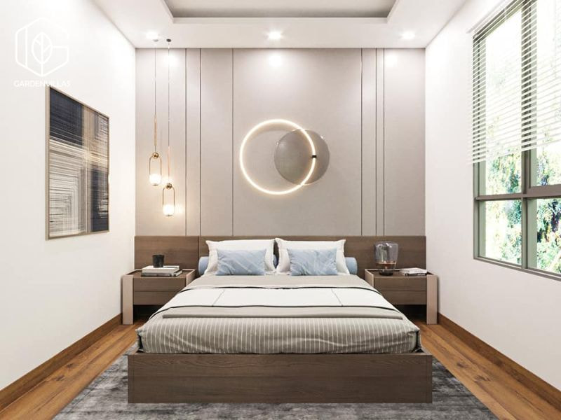 thiết kế nhà vườn 3 phòng ngủ