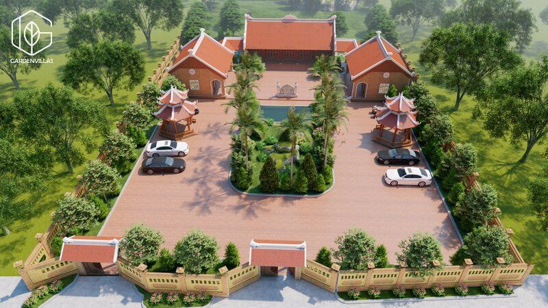 thiet ke san vuon